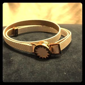 House of Harlow 1960 leather wrap bracelet